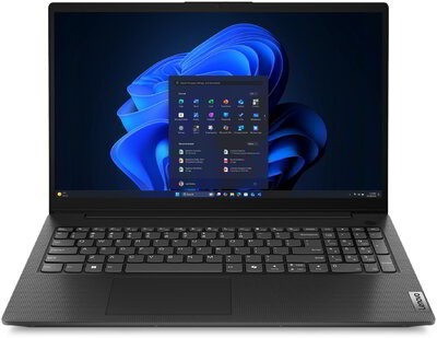 Lenovo V15 G7 Notebook (83VF0056HV) - 15.6" FullHD, Intel Core 5-320, 16GB RAM, 512GB SSD, Magyar billentyűzet, Operációs rendszer nélkül, 3 év garancia, Fekete színben