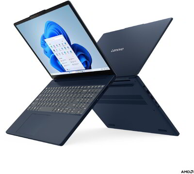 Lenovo IdeaPad Slim 3 Notebook (83KA00AKHV) - 15.3" WUXGA, AMD Ryzen 5-8640HS, 16GB RAM, 512GB SSD, Magyar billentyűzet, Operációs rendszer nélkül, 3 év garancia, Kék színben