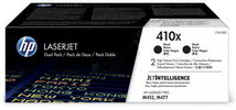 HP 410X Black (Fekete) nagykapacitású - duopack toner (CF410XD)