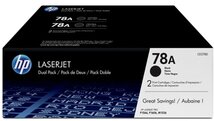 HP 78A Black (Fekete) nagykapacitású - duopack toner (CE278AD)