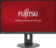 Fujitsu B24-9 TS PRO Monitor - 23.8" FullHD (1920x1080), LED IPS, DP, HDMI, D-Sub, USB, 3 év garancia, Fekete színben