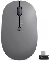 Lenovo Go Wireless Multi-Device Mouse Vezeték nélküli egér (GY51C21211) - Szürke színben