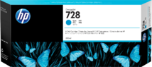 HP 728 Cyan (Ciánkék) eredeti DesignJet tintapatron (F9K17A) - 300 ml