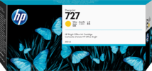 HP 727 Yellow (Sárga) eredeti DesignJet tintapatron (F9J78A) - 300 ml