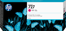 HP 727 Magenta (Bíbor) eredeti DesignJet tintapatron (F9J77A) - 300 ml