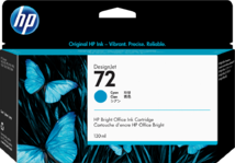 HP 72 C9371A Cyan (Ciánkék) Vivera tintapatron (C9371A)