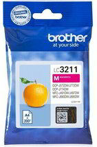 Brother LC-3211M Magenta (Bíbor) eredeti tintapatron (LC3211M)