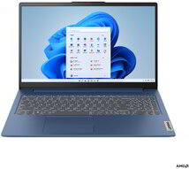 Lenovo IdeaPad Slim 3 Notebook (82XQ00QVHV) - 15.6" FullHD, AMD Ryzen 3-7320U, 8GB RAM, 512GB SSD, Magyar billentyűzet, Windows 11 Home, 3 év garancia, Kék színben