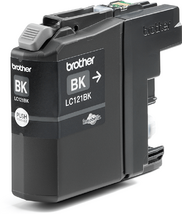 Brother LC-121BK Black (Fekete) eredeti tintapatron (LC121BK)
