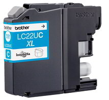 Brother LC-22UC Cyan (Ciánkék) eredeti tintapatron (LC22UC)