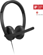 Lenovo USB-A Wired Stereo Headset - vezetékes fejhallgató (4XD1P83425)