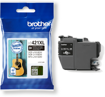 Brother LC-421XLBK Black (Fekete) eredeti nagy kapacitású tintapatron (LC421XLBK)