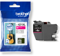 Brother LC-421XLM Magenta (Bíbor) eredeti nagy kapacitású tintapatron (LC421XLM)