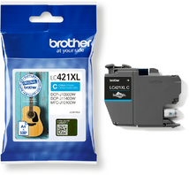 Brother LC-421XLC Cyan (Ciánkék) eredeti nagy kapacitású tintapatron (LC421XLC)