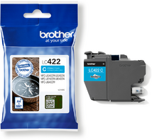Brother LC-422C Cyan (Ciánkék) eredeti tintapatron (LC422C)