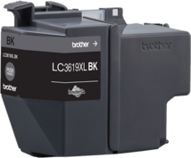 Brother LC-3619XLBK Black (Fekete) eredeti extra nagy töltetű tintapatron (LC3619XLBK)