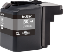 Brother LC-529XLBK Black (Fekete) eredeti szuper nagy töltetű tintapatron (LC529XLBK)
