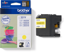 Brother LC-221Y Yellow (Sárga) eredeti tintapatron (LC221Y)