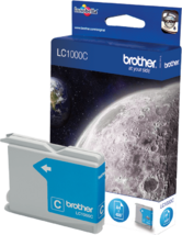 Brother LC-1000C Cyan (Ciánkék) eredeti tintapatron (LC1000C)