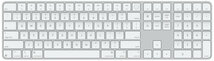 Apple Magic Keyboard (MXK73MG/A) billentyűzet Touch ID-val és számbillentyűzettel Apple chipes Mac-modellekhez (USB‑C) - Magyar kiosztás - Fehér színben