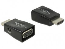 DELOCK Átalakító HDMI-A male > VGA female