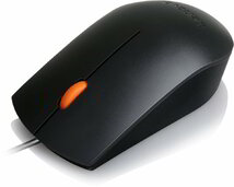 Lenovo 300 USB Mouse Vezetékes egér (GX30M39704) - Fekete színben