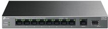 TP-LINK Switch 10x1000Mbps (8xPOE+) Fémházas Asztali (LS1210GP)