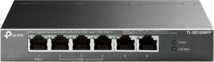 TP-LINK Switch 6x1000Mbps(3xPOE+ + 1xPOE++) fémházas asztali (TL-SG1006PP)