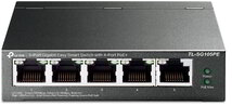 TP-LINK Switch 5x1000Mbps (4xPOE+) asztali (TL-SG105PE)
