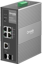 TP-LINK Switch Ipari 3x1000Mbps(POE+) + 1x1000Mbps(POE++) + 1xSFP + 1xGigabit kombó SFP Fémházas (IES206GPP)