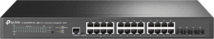 TP-LINK Switch 24x2.5Gbps + 4x10GE SFP+ Layer2 menedzselhető rackes (SG3428XPP-M2)