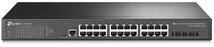 TP-LINK Switch 24x1000Mbps + 4x10G SFP+ + 2xkonzol port, menedzselhető (SG3428X)