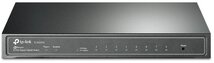 TP-LINK Switch 8x1000Mbps, Fémházas Asztali/Rackes, menedzselhető (SG2008)