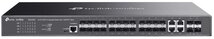 TP-LINK Switch 20x1000Mbps + 4xGigabit SFP kombó + 4x10G SFP+ + 1xkonzol port, menedzselhető (SG3428XF)