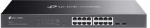 TP-LINK Switch 16x1000Mbps (8xPOE+), fémházas asztali/rackes menedzselhető (SG2016P)