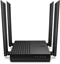 TP-LINK Vezeték nélküli Router Dual Band AC1200 1xWAN(1000Mbps) + 4xLAN(1000Mbps), Archer C64