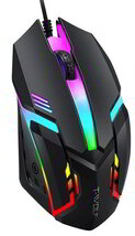 T-Wolf v1 Bestone S28 Colorful Light gamer vezetékes egér (R21119)