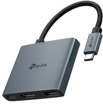 TP-LINK USB Type-C HUB 3 portos 1xHDMI + 1xPD 100W + 1xUSB(5Gpbs) (UH3020C)