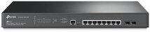 TP-LINK Switch 8x2500Mbps (8xPOE+) + 2x10G SFP+ + 1xkonzol port + 1xUSB, menedzselhető (SG3210XHP-M2)