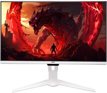 Acer Nitro GA271UPwmipruxw Monitor (UM.HG1EE.P01) - 27.0" QHD (2560x1440), 180Hz, 1ms, 250nits, Smart, HDMI, DP, Type-C, USB,MM, 2 év garancia, Fehér színben