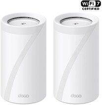 TP-LINK Wireless Mesh Networking system BE19000 Háromsávos teljes otthoni Mesh WiFi 7 rendszer DECO BE85(2-PACK)