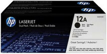 HP 12D Dual Pack Black (Fekete) Laserjet toner (Q2612AD)