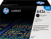 HP 643A Black (Fekete) nagykapacitású LaserJet toner (Q5950A)
