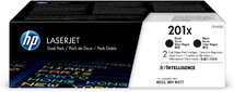 HP 201X Black Dual Pack (Fekete) nagykapacitású LaserJet 2 toner egy csomagban (CF400XD)