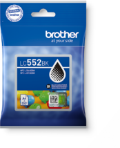 Brother LC552BK Black (Fekete) eredeti tintapatron (LC552BK)