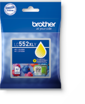 Brother LC552XLY Yelllow (Sárga) eredeti nagykapacitású tintapatron (LC552XLY)