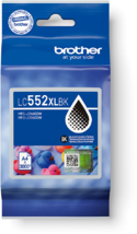 Brother LC552XLBK Black (Fekete) eredeti nagykapacitású tintapatron (LC552XLBK)