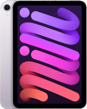 Apple iPad mini (A17 Pro) Cellular Tablet (MXPR3HC/A) - 8.3" (2266x1488), 8GB, 128GB, WiFi+5G, Apple iPadOS - Lila színben