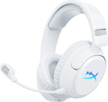 HP HyperX Cloud Flight 2 Gaming Headset vezeték nélküli gaming fejhallgató (B5VC5AA) - Fehér színben