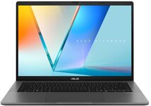 Asus Vivobook S14 Notebook (M3407GA-SF021W) - 14.0" WUXGA OLED, AMD Ryzen AI 7-445, 16GB RAM, 1TB SSD, Magyar billentyűzet, Windows 11 Home, 3 év garancia, Ezüst színben